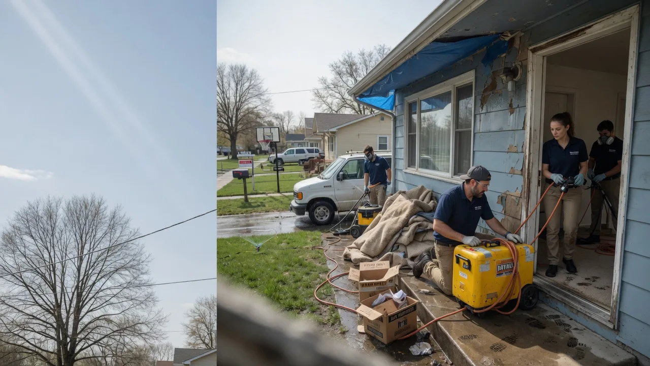 Basement Flood Cleanup in Moran, TX near me
